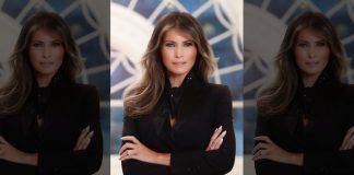 Melania Trump's official White House portrait revealed (Photo)