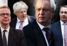 Brexit news: David Davis holds private meeting with Gove, Fox and Johnson in crunch talk | Politics | News – UK
