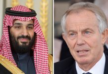 Tony Blair struck £9 MILLION deal for institute to advise on Saudi Arabia’s modernisation | Politics | News – UK