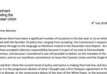 Davis Davis resignation letter in full – UK