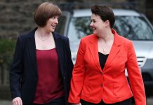 Ruth Davidson rules out becoming next Conservative leader for sake of relationship – UK