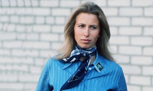 Princess Anne when she was younger