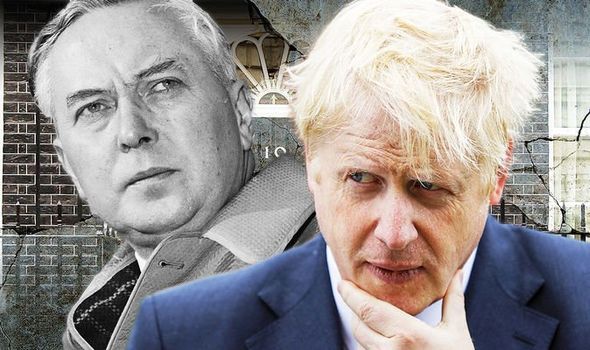 Harold Wilson and Boris Johnson