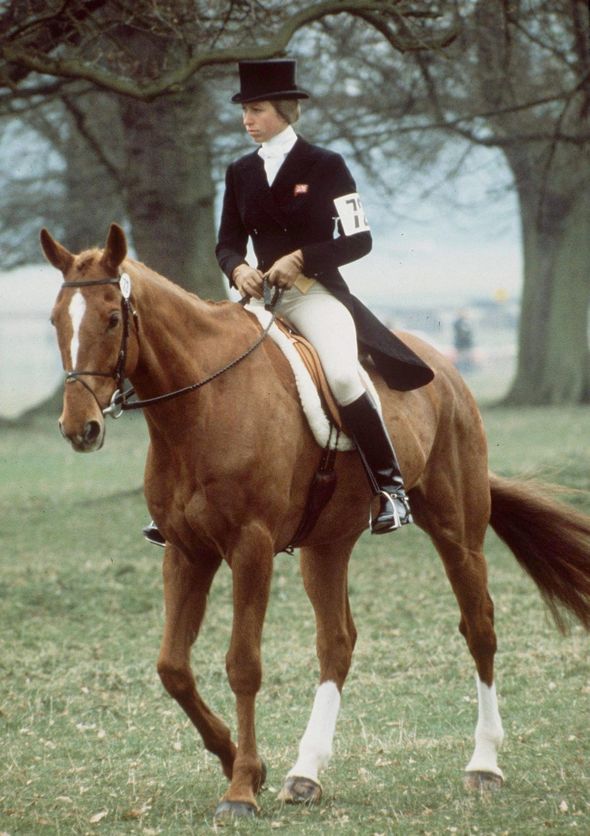 Princess anne on a horse Princess anne on a horse