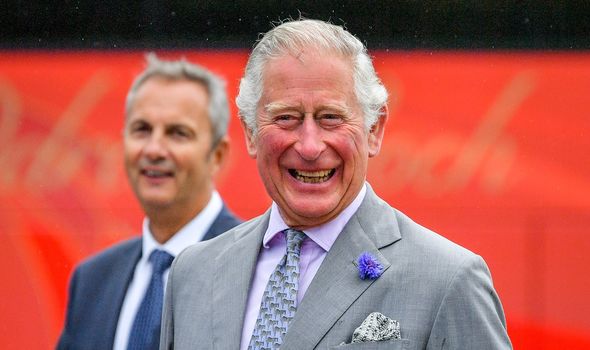 Prince Charles smiling Prince Charles smiling
