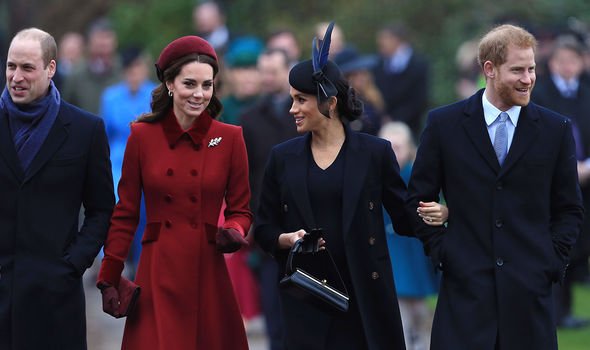 William, Kate, Meghan and Harry together in 2018 William, Kate, Meghan and Harry together in 2018