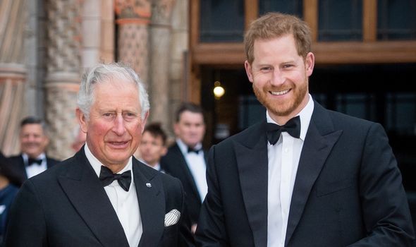 Prince Charles and Harry Prince Charles and Harry