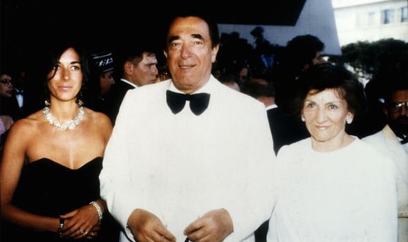 Ghislaine Maxwell with her father the media tycoon Robert Maxwell Ghislaine Maxwell with her father the media tycoon Robert Maxwell