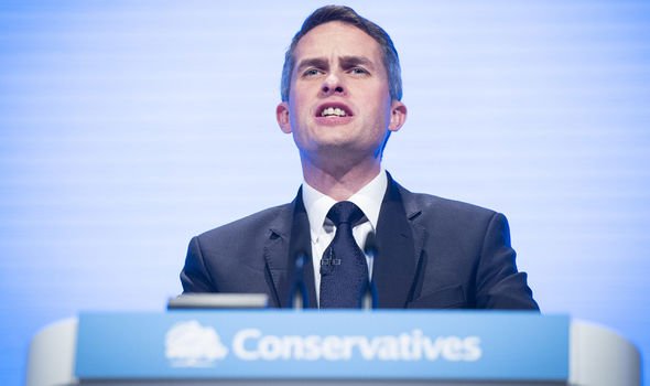 Education Secretary Gavin Williamson Education Secretary Gavin Williamson
