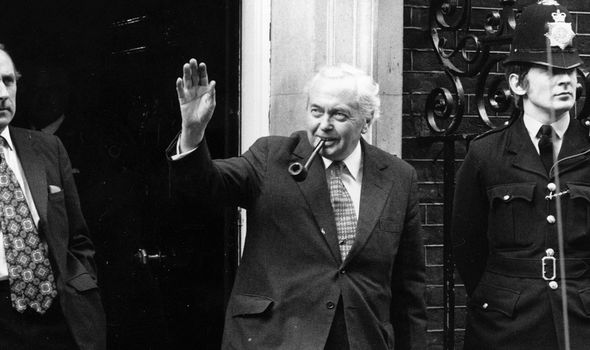 Harold Wilson stepped down in 1976 after being elected as PM twice Harold Wilson stepped down in 1976 after being elected as PM twice