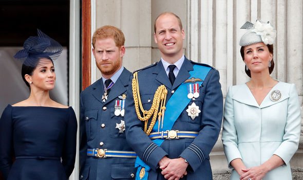 Harry and his wife Meghan (L) have relocated to the US Harry and his wife Meghan (L) have relocated to the US