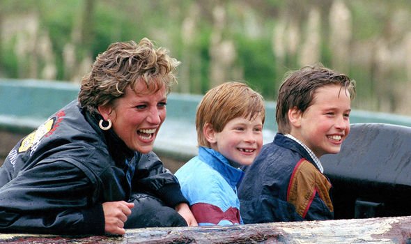 The brothers traditionally remember all the fun times they had with Diana on the anniversary of her death The brothers traditionally remember all the fun times they had with Diana on the anniversary of her death