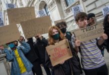 A-level students call for minister dismissal amid downgraded results row | UK | News (Reports)