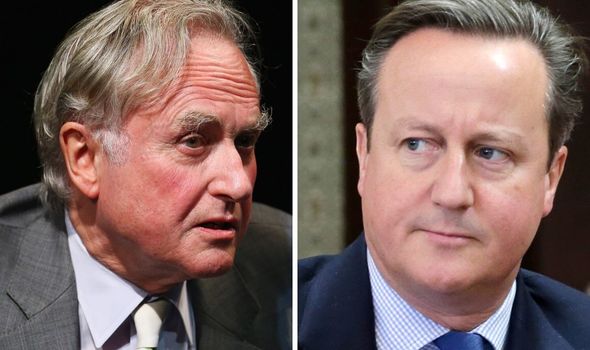 Brexit: Dawkins was staunchly opposed to Brexit and condemned David Cameron for calling the vote Brexit: Dawkins was staunchly opposed to Brexit and condemned David Cameron for calling the vote