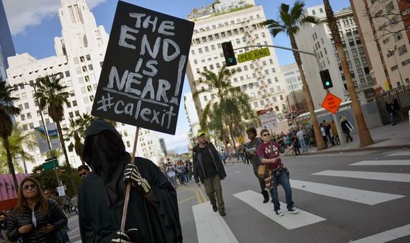 Calexit sign