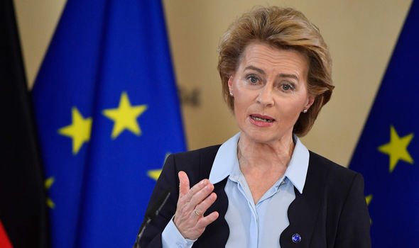 EU Commission President Ursula von der Leyen EU Commission President Ursula von der Leyen