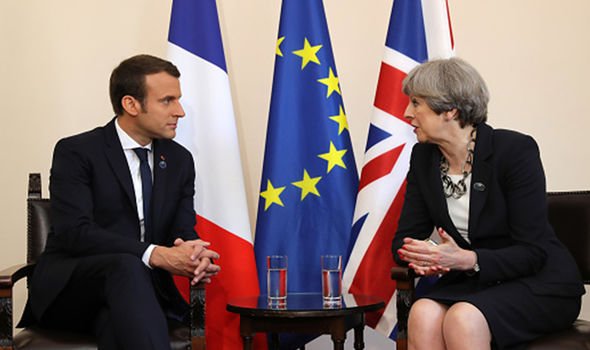 Emmanuel Macron unmasked: French President's 'tough-guy' stance on Brexit exposed Emmanuel Macron unmasked: French President's 'tough-guy' stance on Brexit exposed