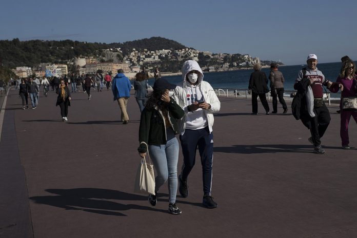 French police use cameras with speakers to shout at people who break coronavirus rules