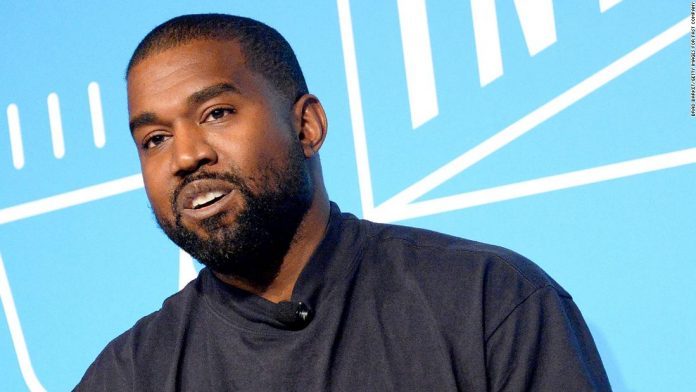 Steven Smith and Kanye West speak on stage at the "Kanye West and Steven Smith in Conversation with Mark Wilson" at the on November 07, 2019 in New York City.