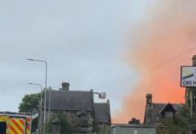 Huge fire breaks out at former Scotland school building – firefighters tackle inferno | UK | News (Reports)