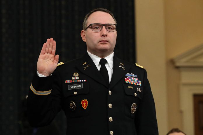 Key impeachment witness Vindman rebukes Trump on retirement from military