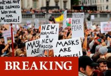 London news: Hundreds of anti-lockdown activists pack into Trafalgar Square | UK | News (Reports)
