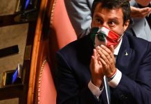 Matteo Salvini makes U-turn on face masks – (Reports) Matteo Salvini makes U-turn on face masks