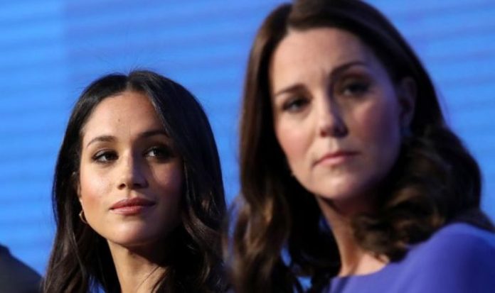 Meghan Markle left Kate in floods of tears in wedding row claim addressed by expert | Royal | News