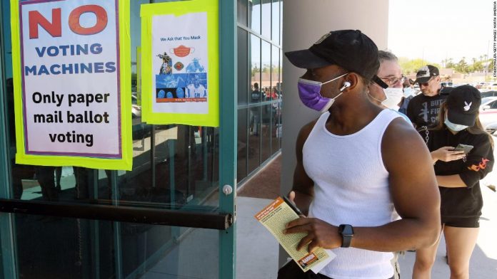 Nevada approves plan to mail ballots to all registered voters – DNyuz Trump questions USPS ability to handle mail-in ballots