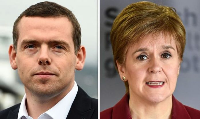 Nicola Sturgeon Scotland news: SNP leader attacked by Tory Douglas Ross | UK | News