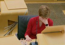 Nicola Sturgeon left with head in hands after she is confronted on Scotland’s debt crisis | UK | News (Reports)