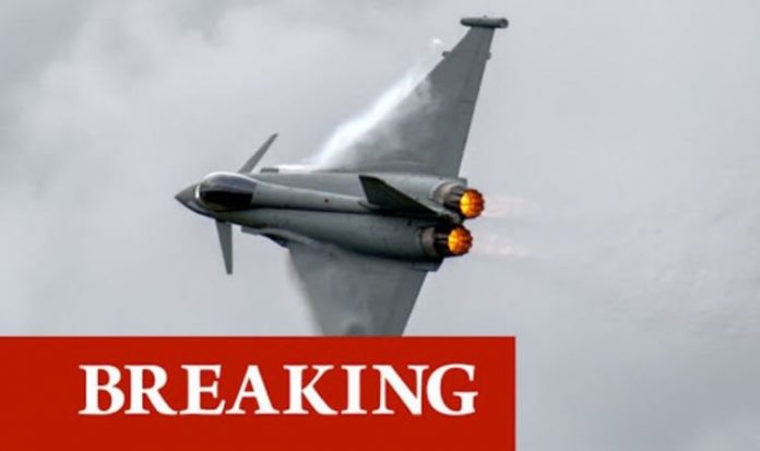 RAF emergency: Fighter typhoons scrambled to intercept plane above London Stansted airport | UK | News