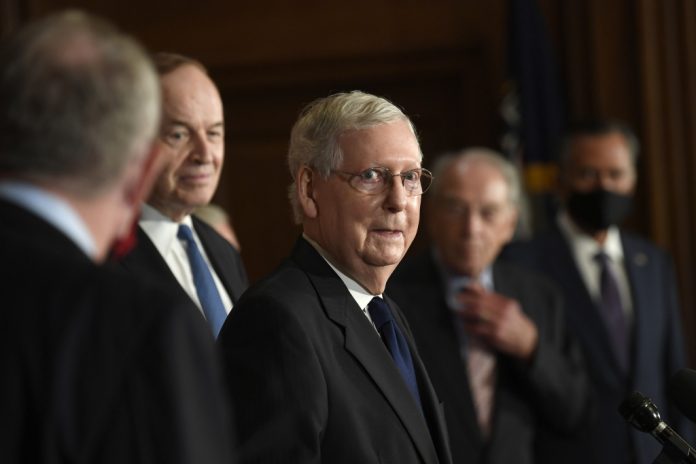 Senate Republicans Unveil COVID-19 Bill That Reduces Enhanced Unemployment Benefits, Provides Liability Protections