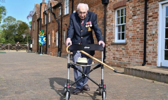 Sir Captain Tom Moore: Hero reveals near-fatal accident did not stop him from NHS walk | UK | News