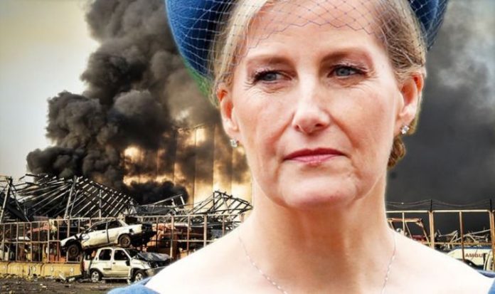Sophie Wessex news: Countess sends emotional message in wake of Beirut tragedy | Royal | News