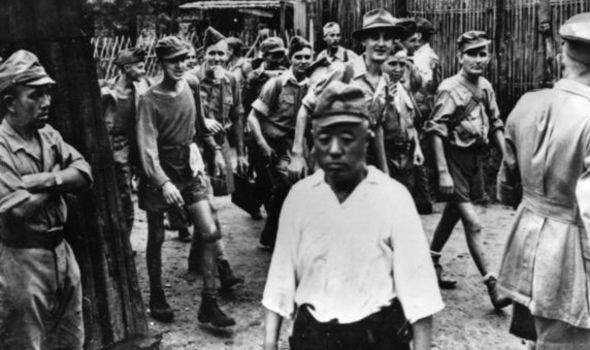 Thousands of British soldiers were imprisoned