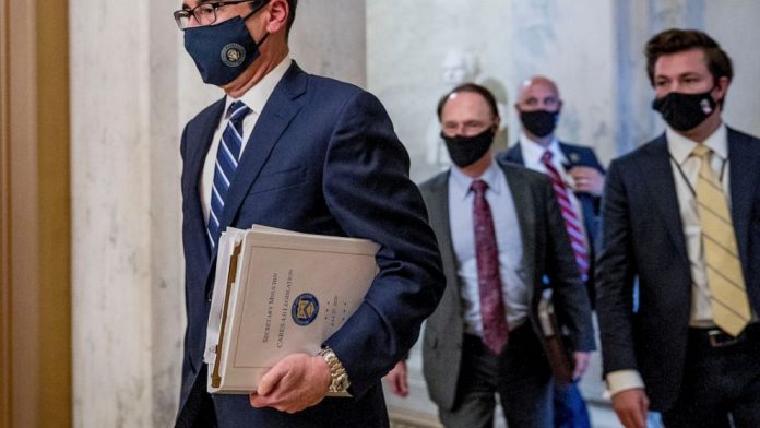 Treasury ramps up auctions as borrowing, virus surges