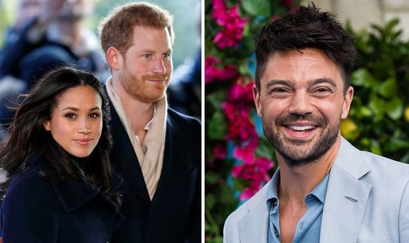 meghan markle prince harry dominic cooper