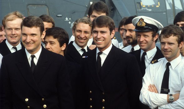prince andrew falklands