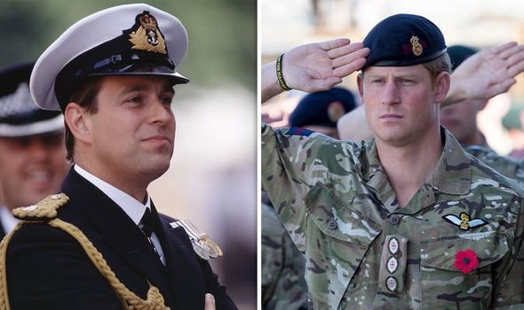 prince andrew prince harry