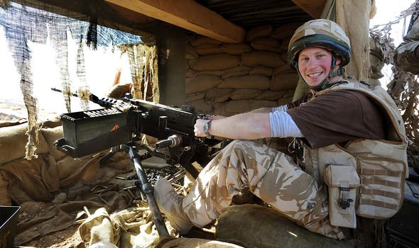 prince harry army