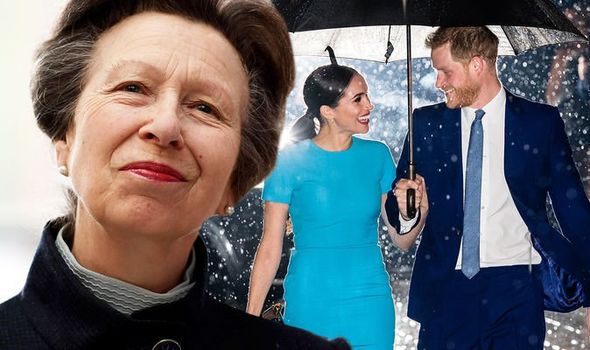 princess anne meghan harry