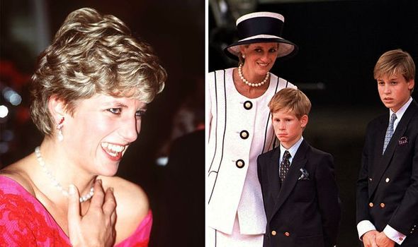 princess diana william harry
