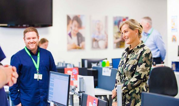 queen news sophie countess of wessex charity childline queen elizabeth ii queen news sophie countess of wessex charity childline queen elizabeth ii