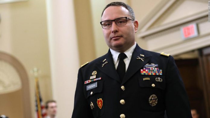 ‘I believe that in America, right matters’ – DNyuz Vindman, key impeachment witness, to retire from military