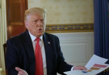 ‘It is what it is’ – (Reports) Trump brings his own charts to interview on Covid-19 deaths