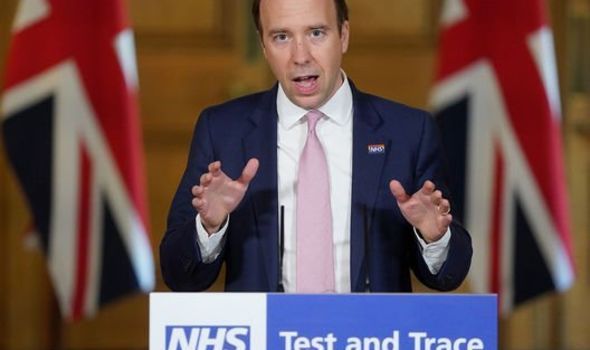 Health Secretary Matt Hancock 