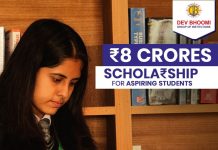 DEV BHOOMI GROUP OF INSTITUTIONS ANNOUNCES 8 CRORES SCHOLARSHIP FOR THE ASPIRING STUDENTS