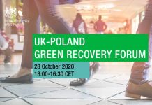 British Embassy Warsaw announces UK-Poland Green Recovery Forum