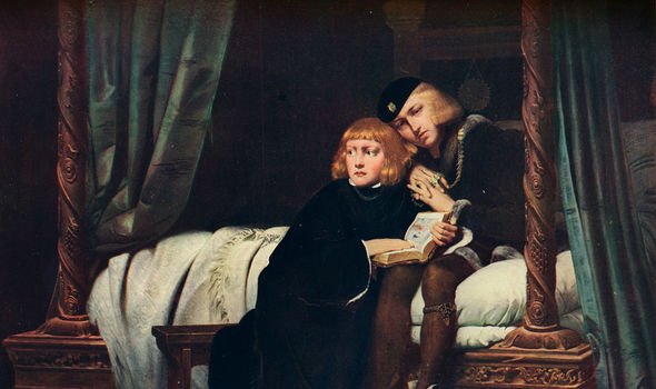 The two princes were assumed to be dead after they vanished in 1483 The two princes were assumed to be dead after they vanished in 1483